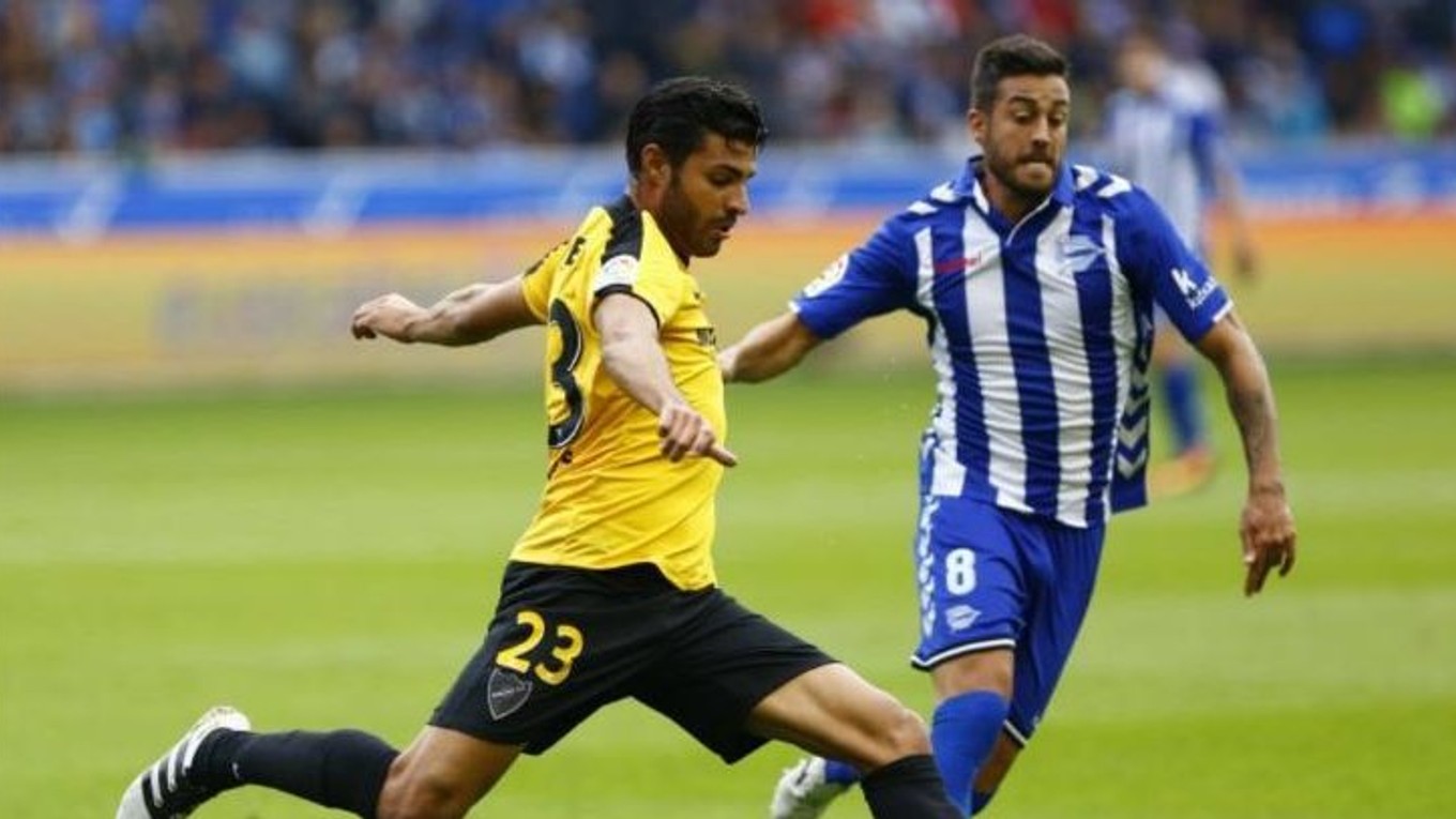 Alaves remizoval s Malagou.