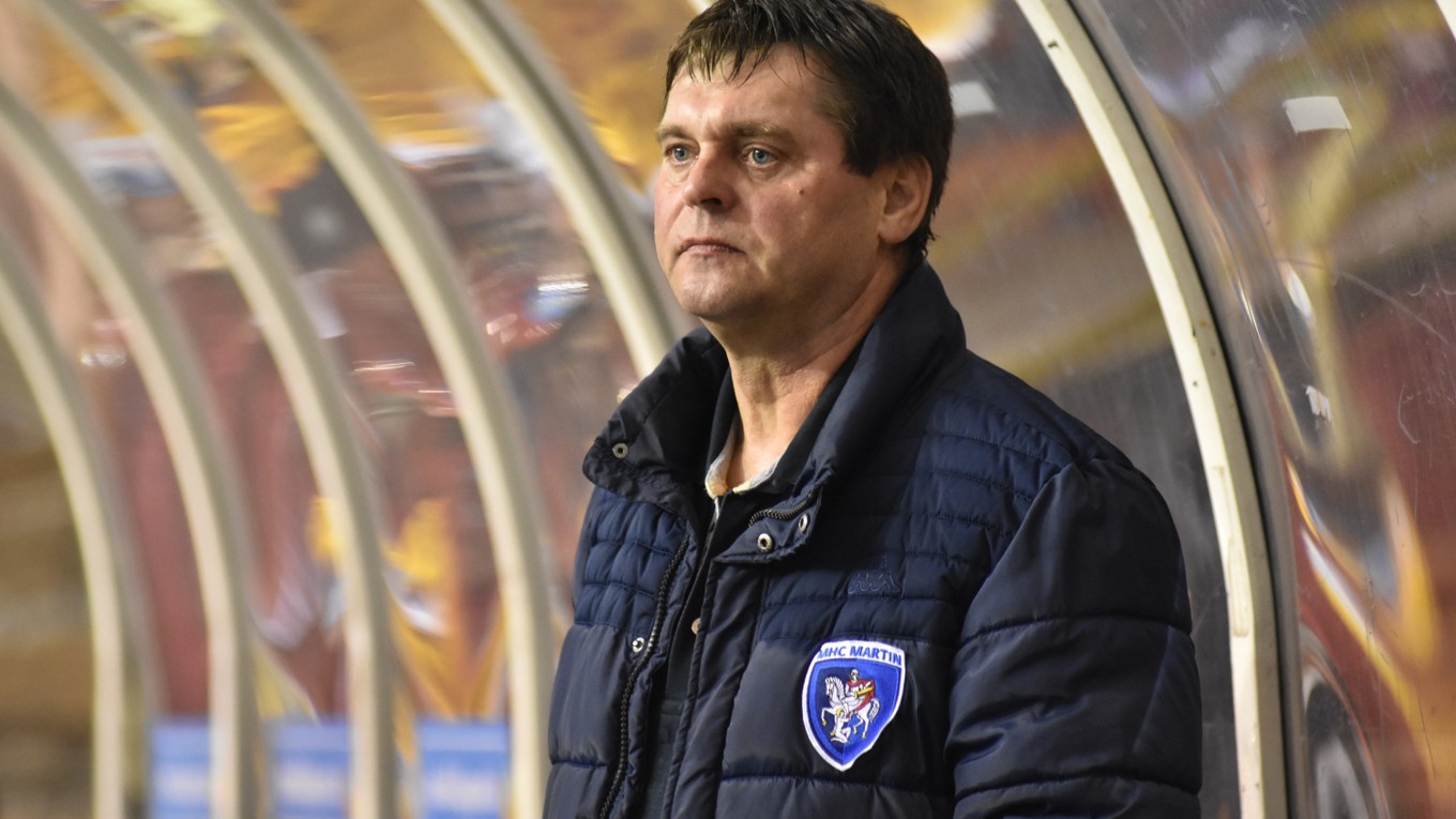 Pavel Paukovček, tréner MHC Martin. 