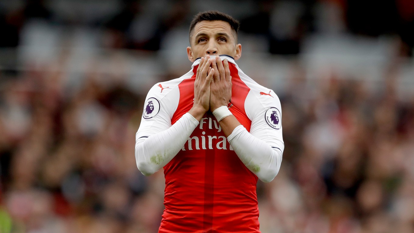 Alexis Sanchez sa proti Middlesbrough nepresadil.