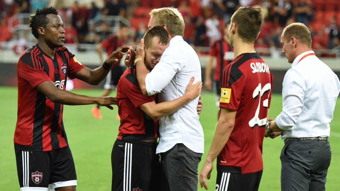 V Európskej lige vypadla Trnava s Austriou Viedeň.