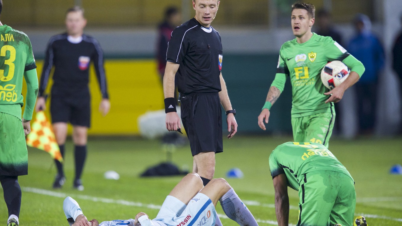 Futbalisti Petrohradu prehrali v pohári s Machačkalou.