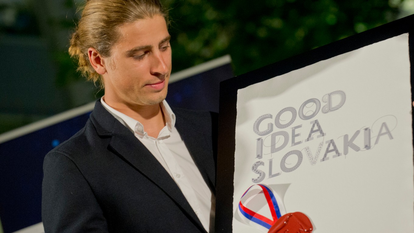 Len nedávno Peter Sagan dostal cenu veľvyslanec Dobrý nápad Slovensko. Teraz ho ocenia aj v rodnej Žiline.