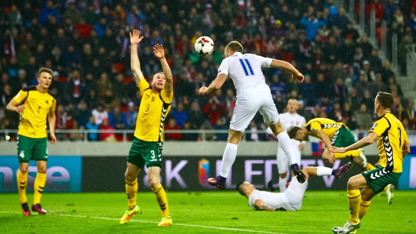 Skóre otvoril Adam Nemec.