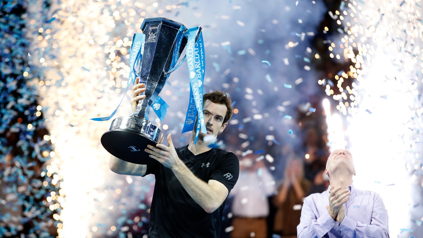 Andy Murray slávi prestížny titul.
