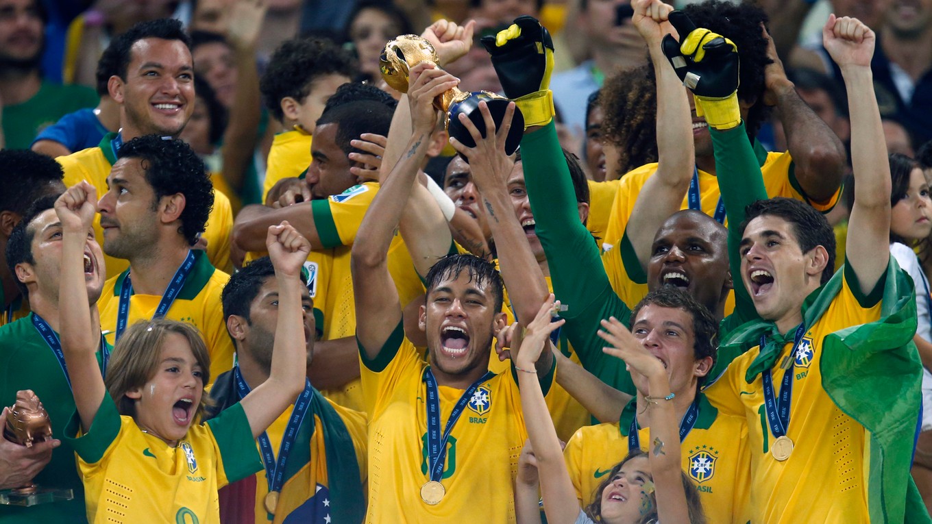 Víťazstvo v Pohári konfederácii v roku 2013 vybojovali futbalisti Brazílie.