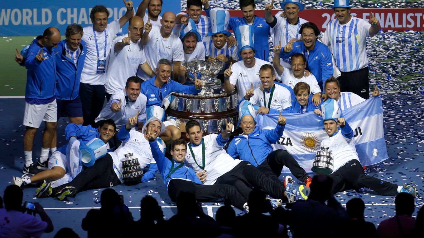 Argentína prvý raz v histórii vyhrala Davis Cup.