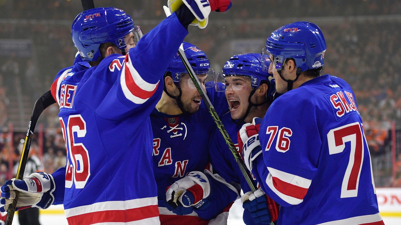 New York Rangers je druhý rok po sebe najhodnotnejším klubom NHL.