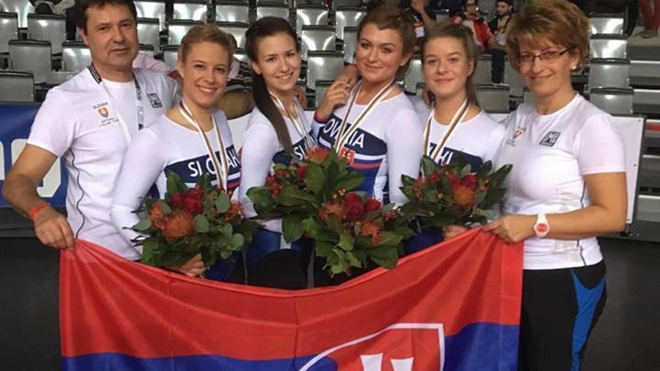 Slovenské sálové cyklistky.
