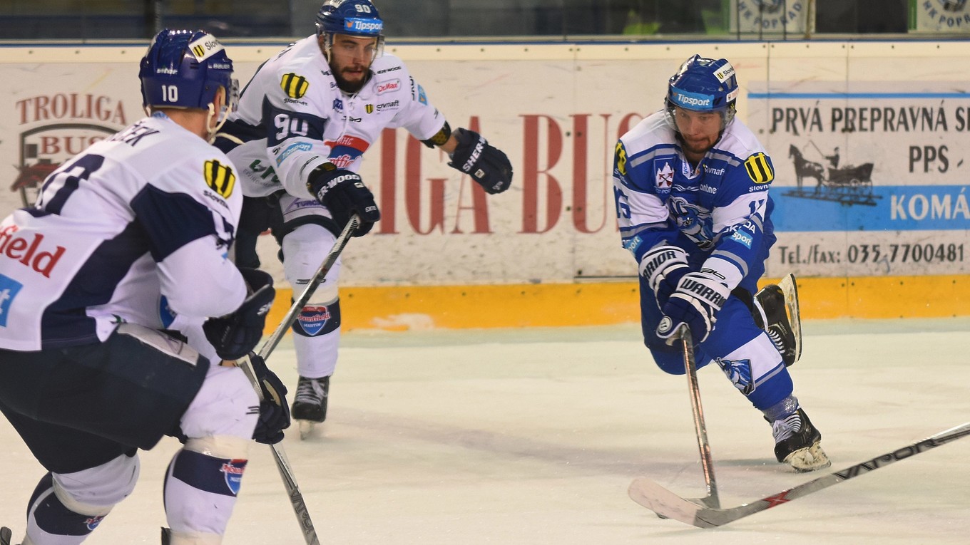 Matej Paločko (vpravo) sa vracia do Popradu.