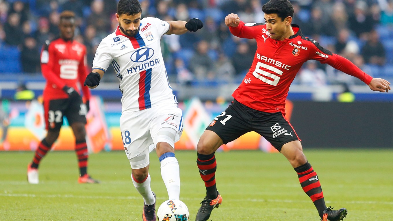 Zo zápasu Lyon - Rennes.