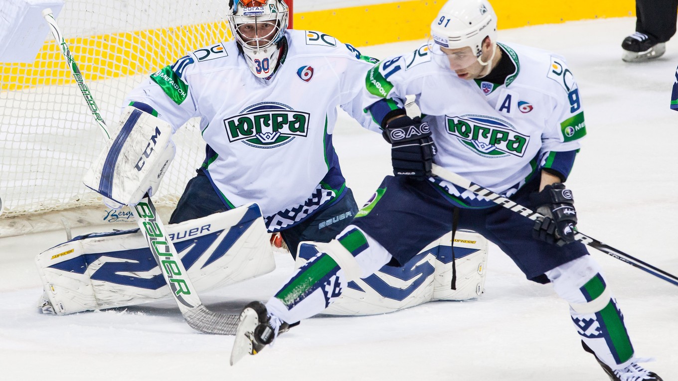 Hokejisti Jugry Chanty-Mansijsk sa tešili z víťazstva.