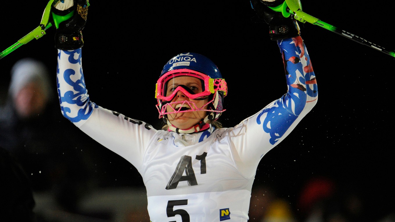 V roku 2012 sa Veronika Velez-Zuzulová tešila v Semmeringu zo svojho prvého víťazstva vo Svetovom pohári.