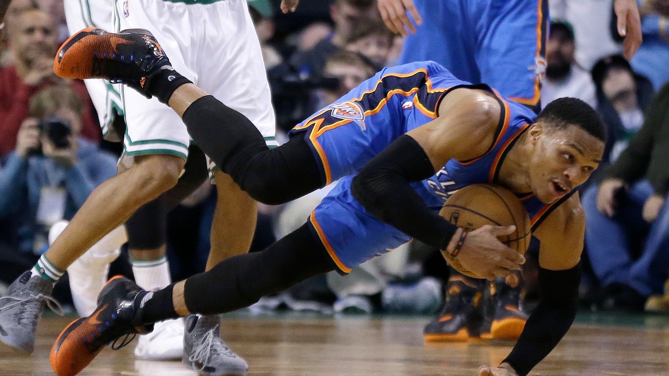 Russell Westbrook pokračuje vo skvelých výkonoch.