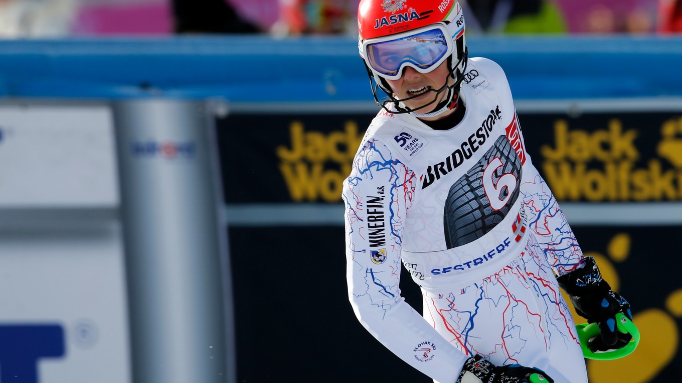 Petra Vlhová bodovala vo všetkých troch doterajších obrovských slalomoch v sezóne.