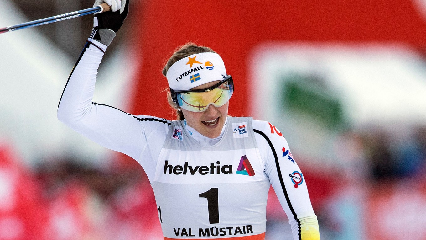 Švédska bežkyňa na lyžiach Stina Nilssonová.