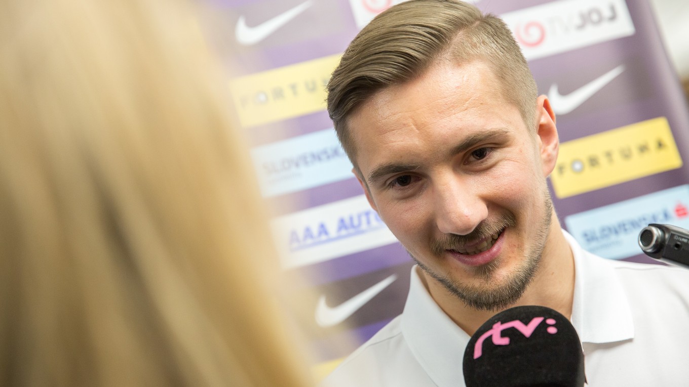 Aj Michal Škvarka zažil debut v seniorskej reprezentácii.