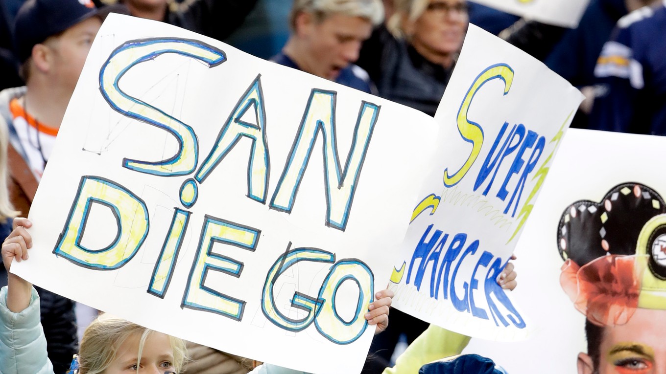 Tím zámorskej súťaže amerického futbalu NFL San Diego Chargers sa presťahuje do Los Angeles.