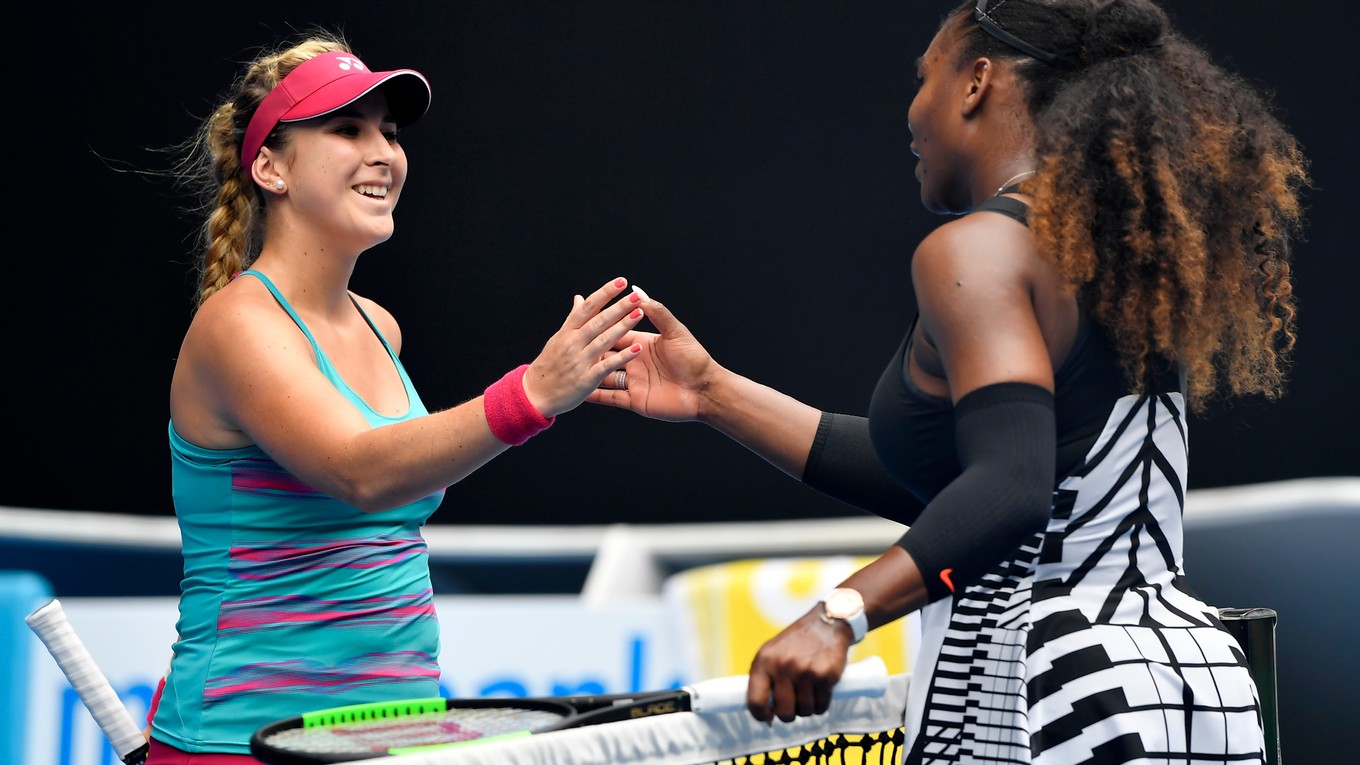 Serena Williamsová si poradila so Švajčiarkou so slovenskými koreňmi Belindou Bencicovou.