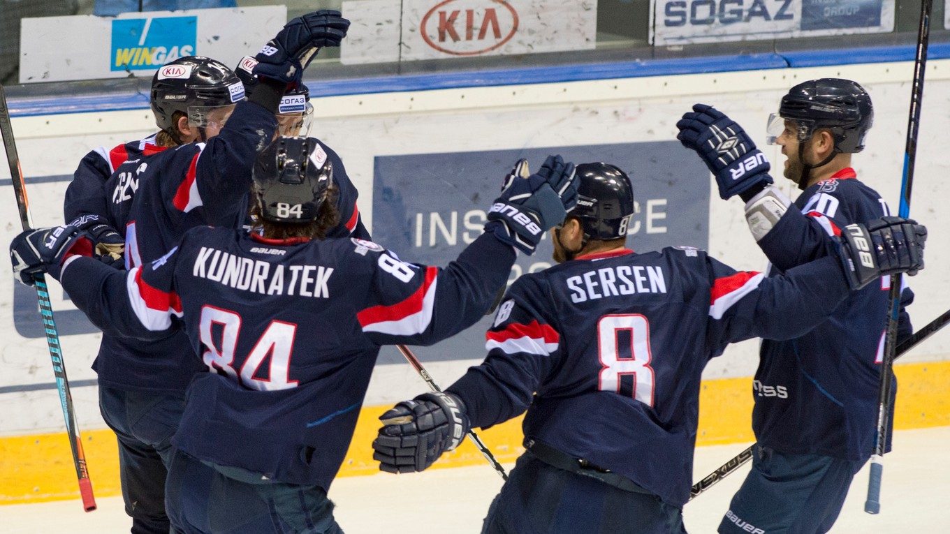 Hokejisti Slovana majú v poslednom období skvelú formu.