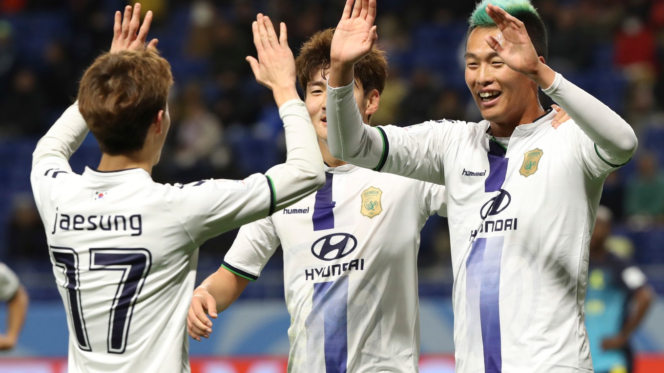 Futbalisti tímu Jeonbuk Hyundai Motors reprezentovali Áziu aj na majstrovstvách sveta klubov.