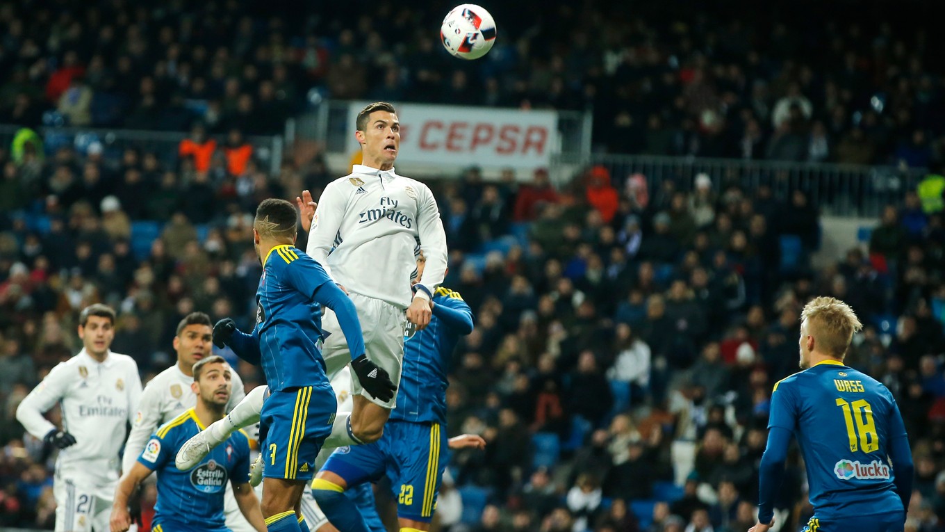 Cristiano Ronaldo sa proti Celte Vigo nepresadil, jediný gól Realu Madrid strelil Marcelo.