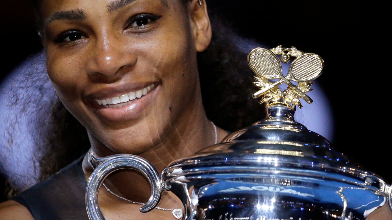 Serena Williamsová je tohtoročnou šampiónkou Australian Open.