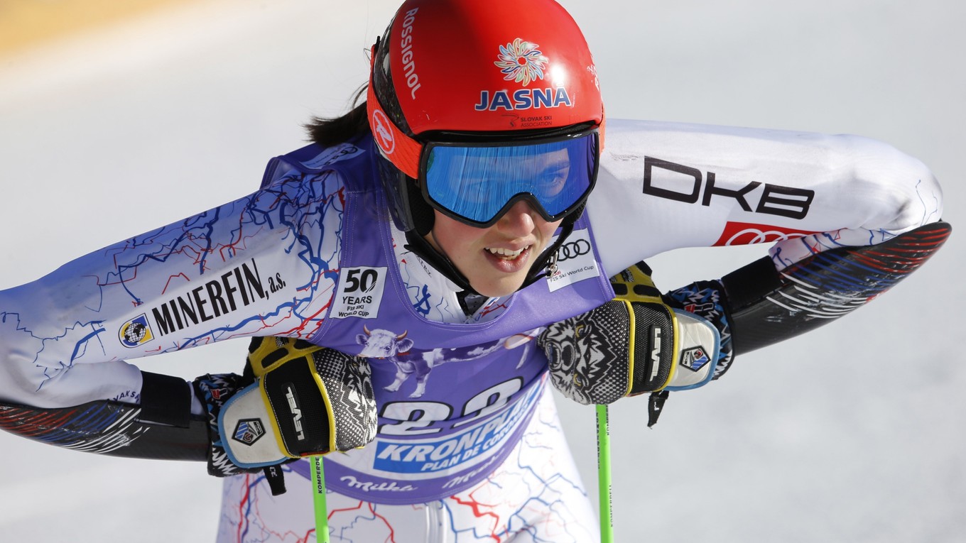 Petra Vlhová sa v St. Moritzi predstaví aj v obrovskom slalome.