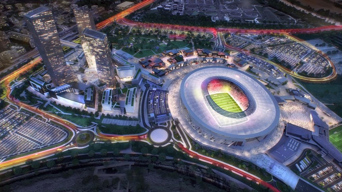Nový štadión AS Rím bude pripomínať koloseum.