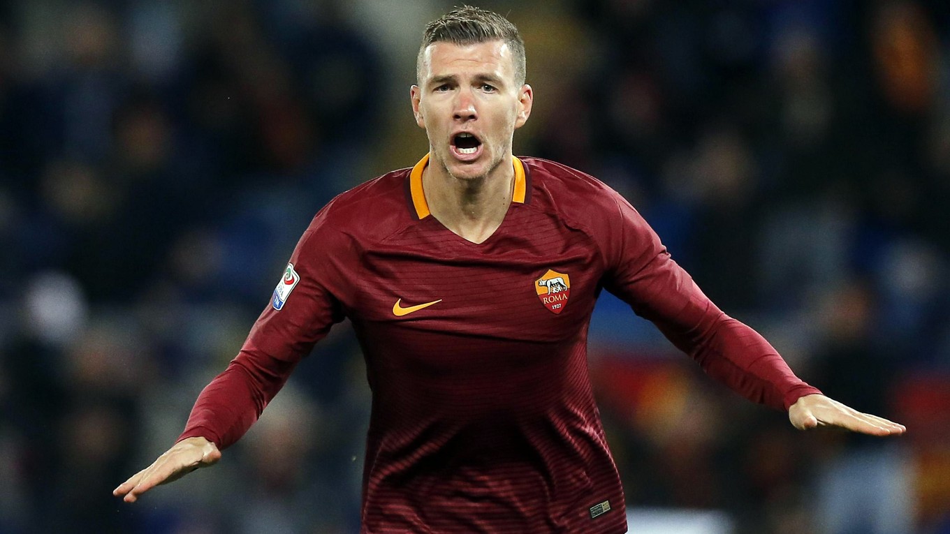 Edin Džeko je najlepším strelcom Serie A.