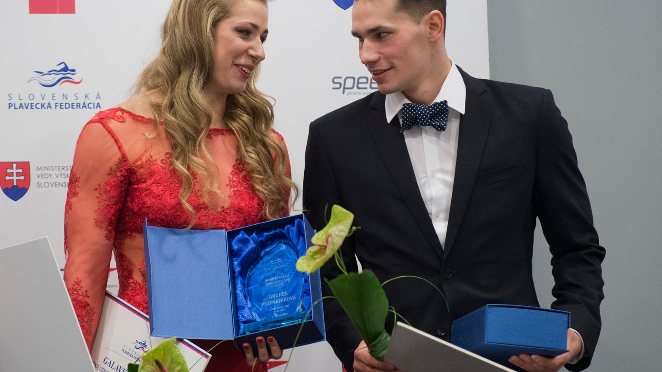 Najlepšími slovenskými plavcami sú Andrea Podmaníková a Richard Nagy.