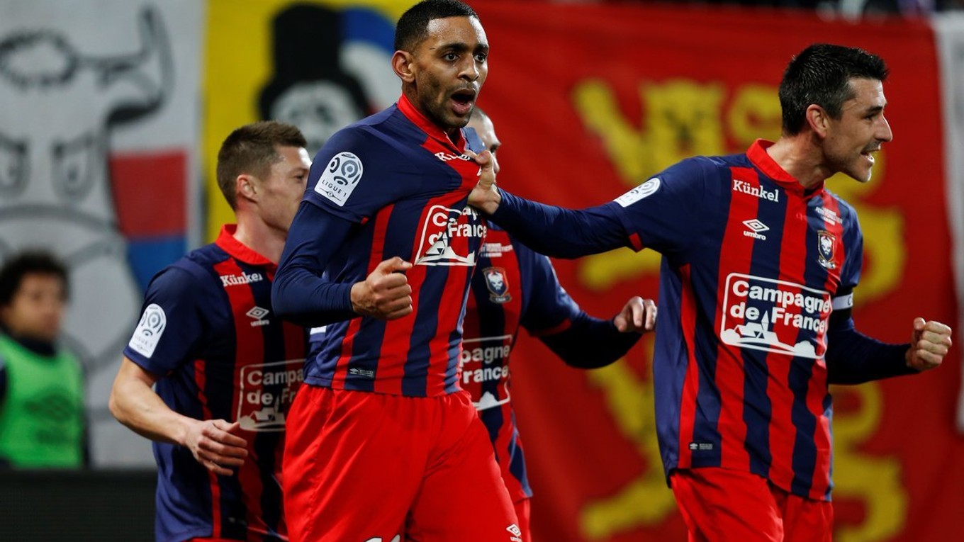 Caen konečne vyhralo.