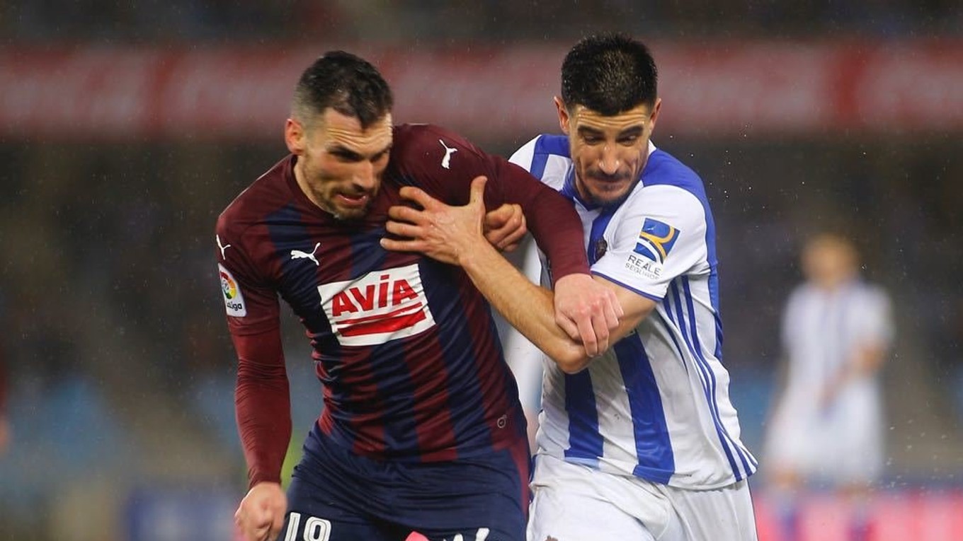 Real Sociedad doma iba remizoval s Eibarom.