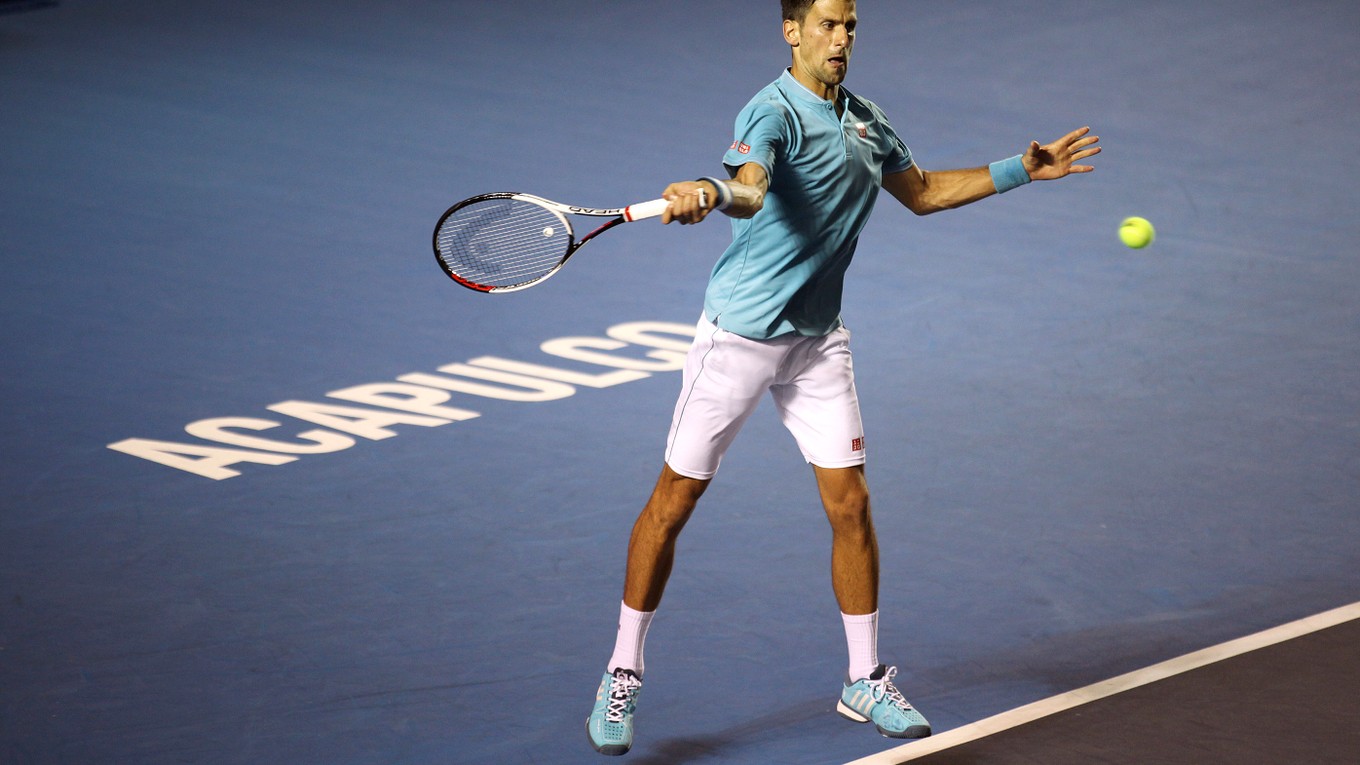 Novak Djokovič sa na kurty vrátil po prehre v druhom kole na Australian Open. V Acapulcu vyhral nad Martinom Kližanom 6:3 a 7:6.