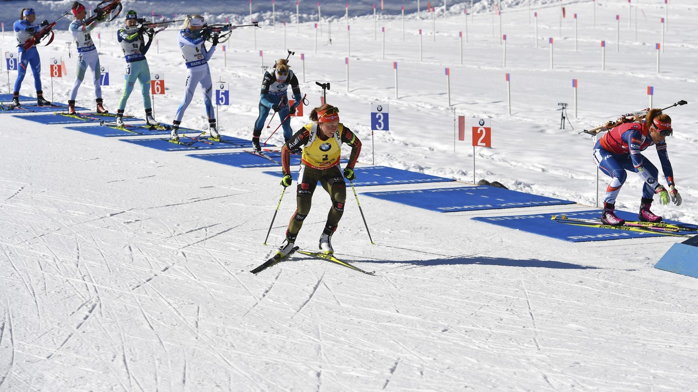 V šprinte 7. kola Svetového pohára v biatlone na 7,5 km ženskej trati vynikla v kórejskom Pjongčangu opäť naplno Nemka Laura Dahlmeierová. 