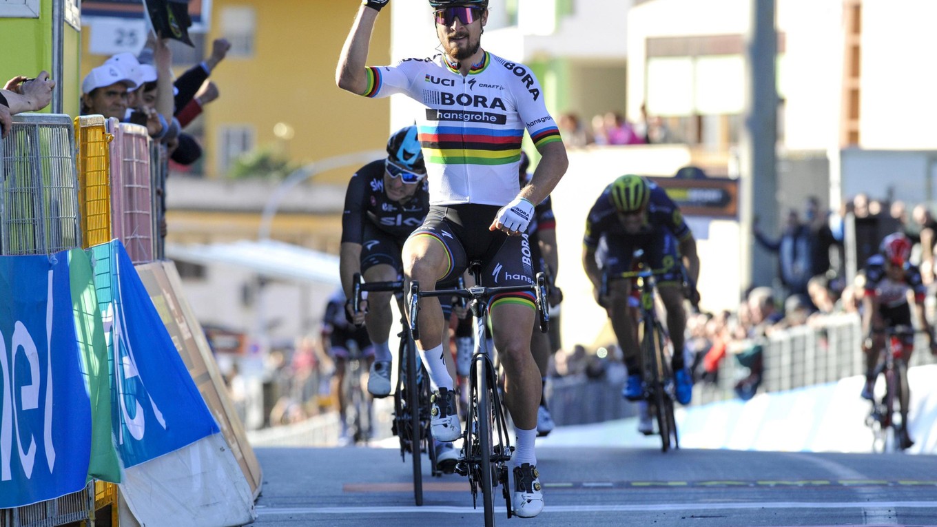 Peter Sagan má na začiatku roka výbornú formu. Na Miláno - San Remo ho čaká prvá veľká skúška.