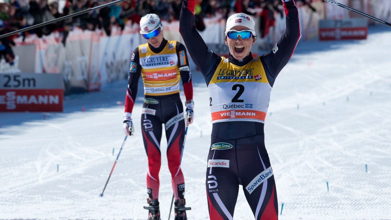 Marit Björgenová ovládla aj posledné preteky sezóny.