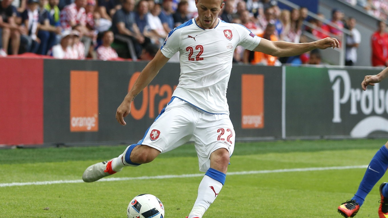 Vladimír Darida strelil v nedeľu v drese českej reprezentácie dva góly.
