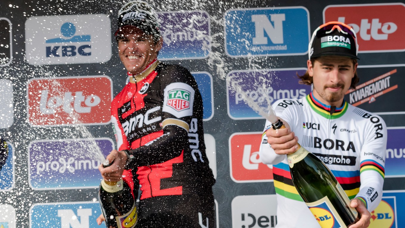 Peter Sagan a Greg van Avermaet sú dvaja najväčší favoriti na víťazstvo na klasike Okolo Flámska.