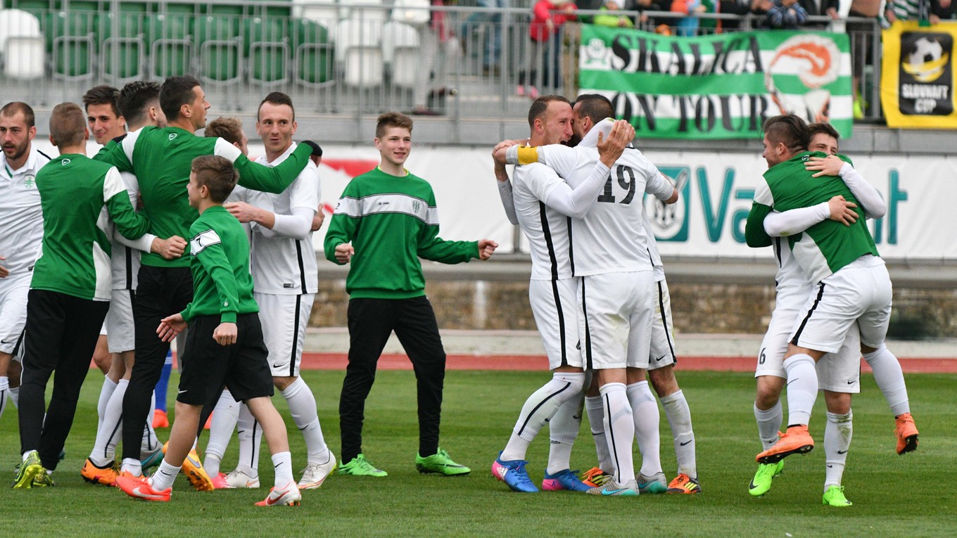 Skalica zvrátila prehru z prvého zápasu a postúpila do finále slovenského pohára.