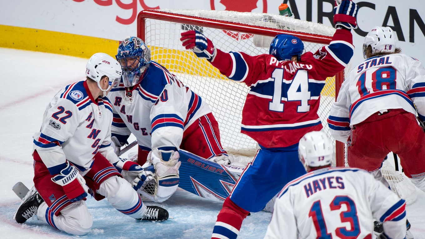 Montreal v druhom zápase porazil New York Rangers po predĺžení a vyrovnal stav série na 1:1.