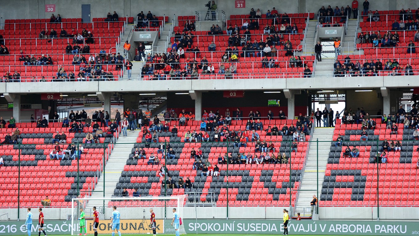 Na zápas v Trnave prišlo viac 3569 divákov.