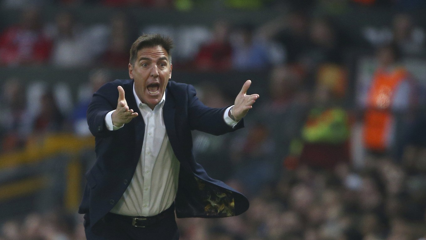 Tréner Viga Eduardo Berizzo bol po zápase veľmi sklamaný.