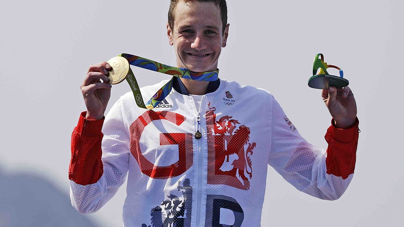 Alistair Brownlee je dvojnásobný olympijský šampión.