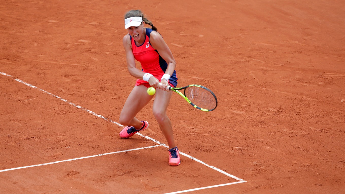 Johanna Kontová sa rozlúčila s Roland Garros už v prvom kole.