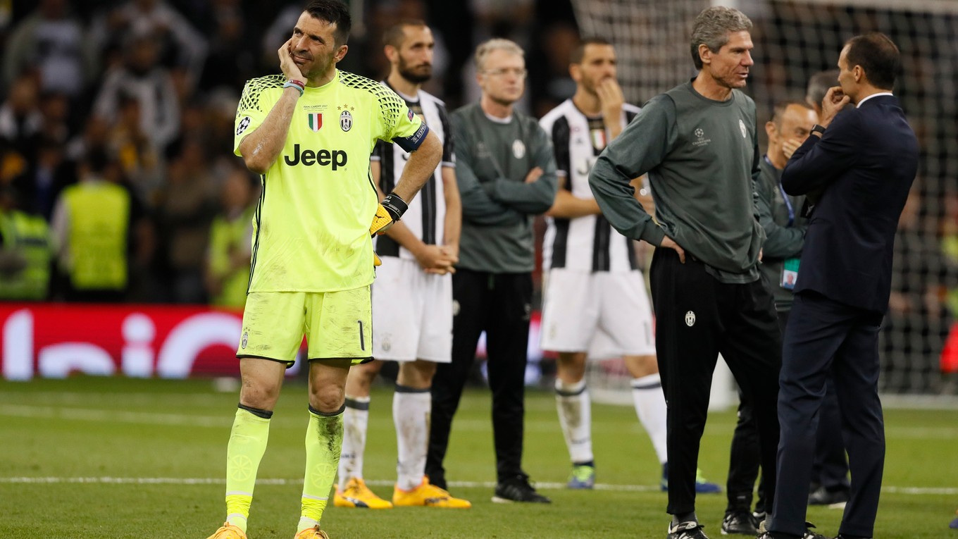 Gianluigi Buffon po finále Ligy majstrov opäť smútil.