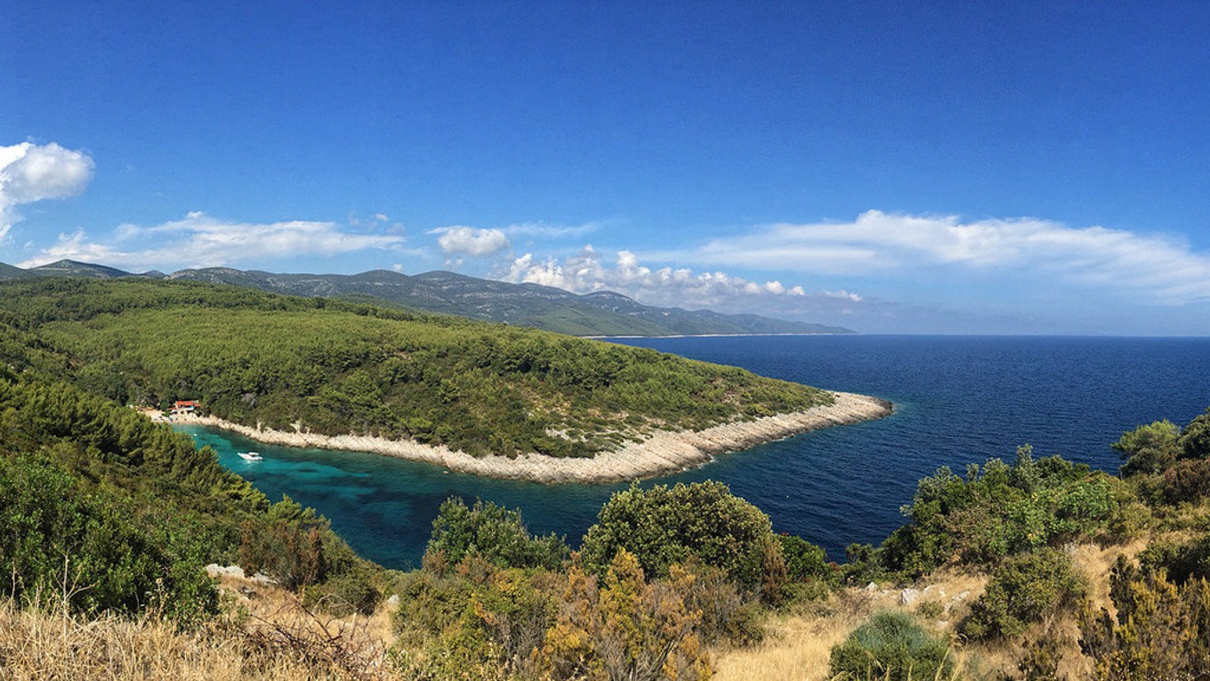 Chorvátsko, ostrov Korčula.