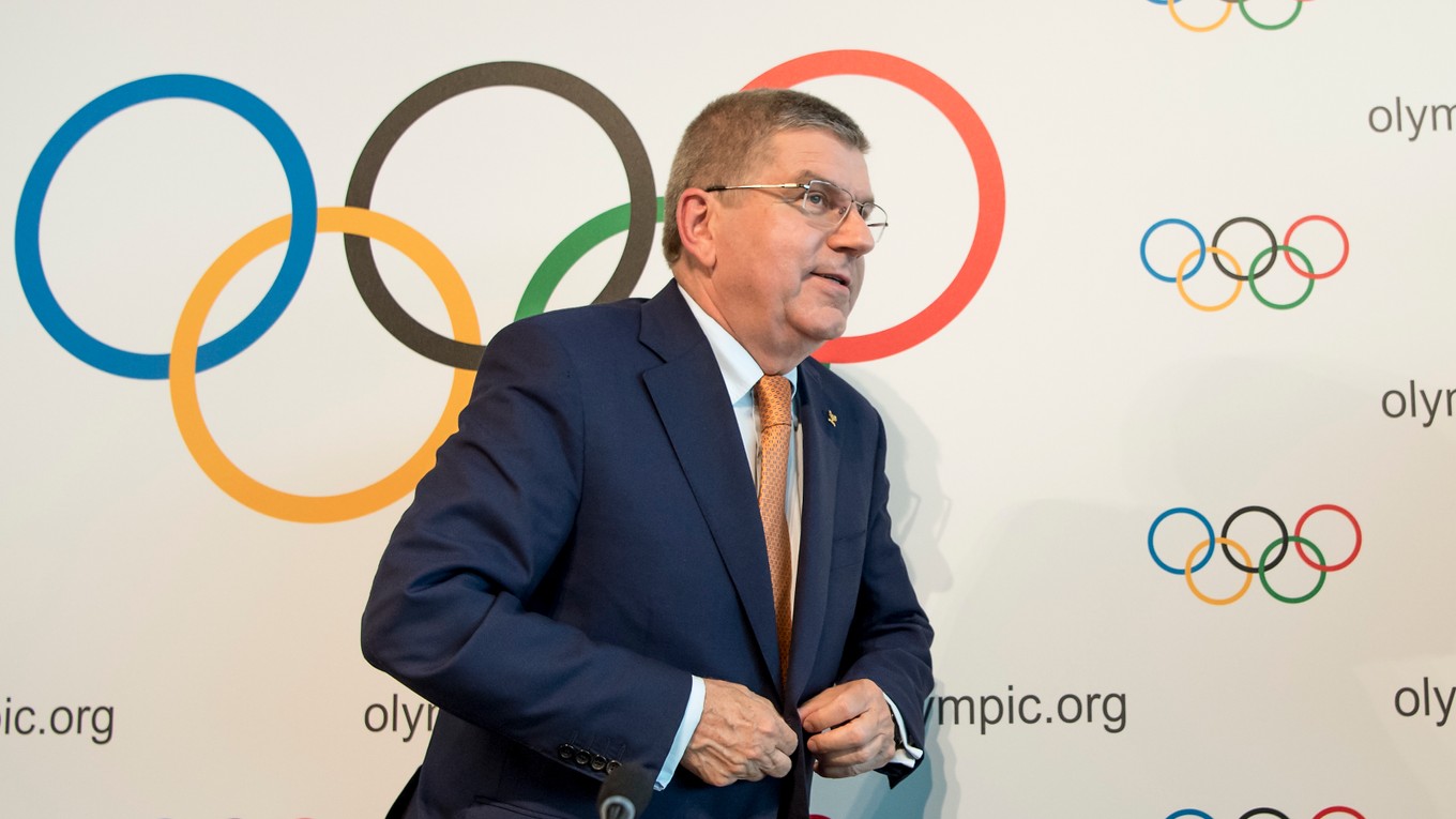 Šéf Medzinárodného olympijského výboru (MOV) Thomas Bach.