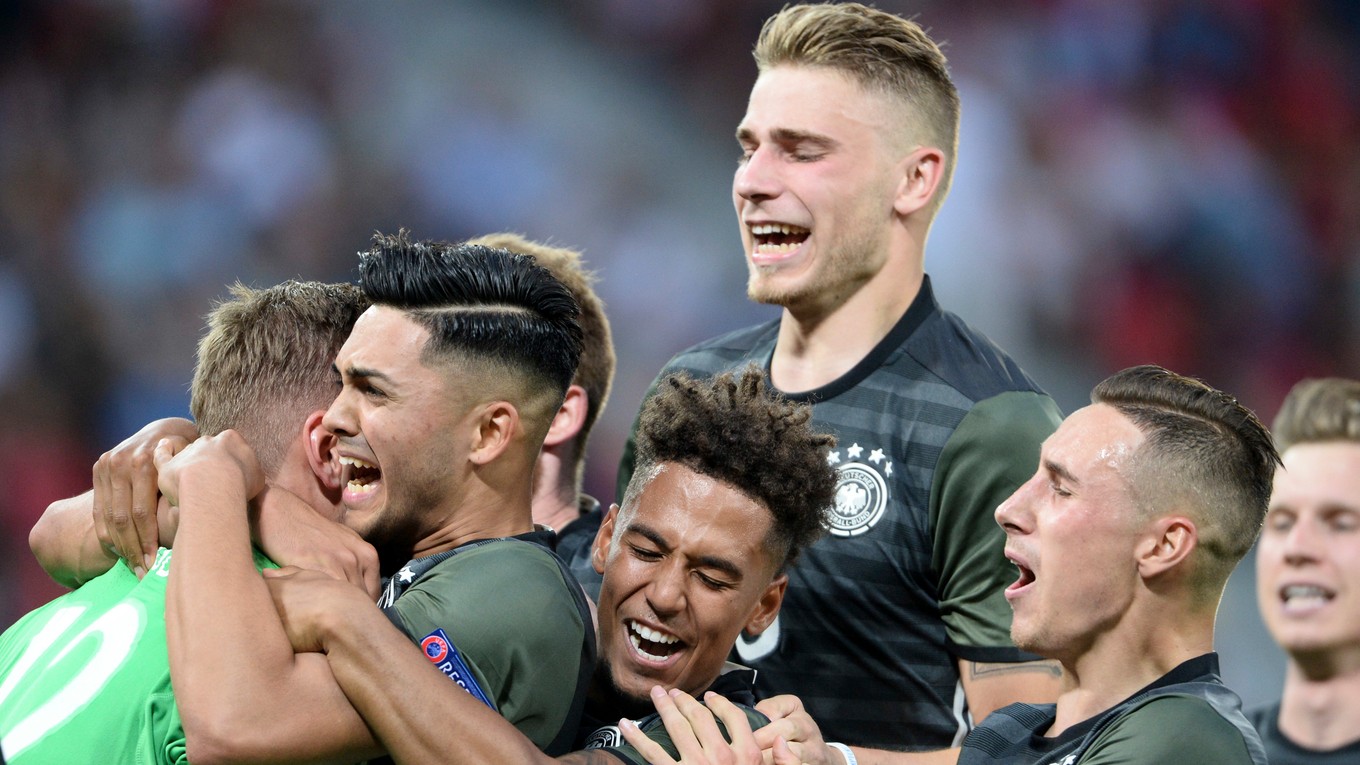Mladí Nemci postúpili do finále.