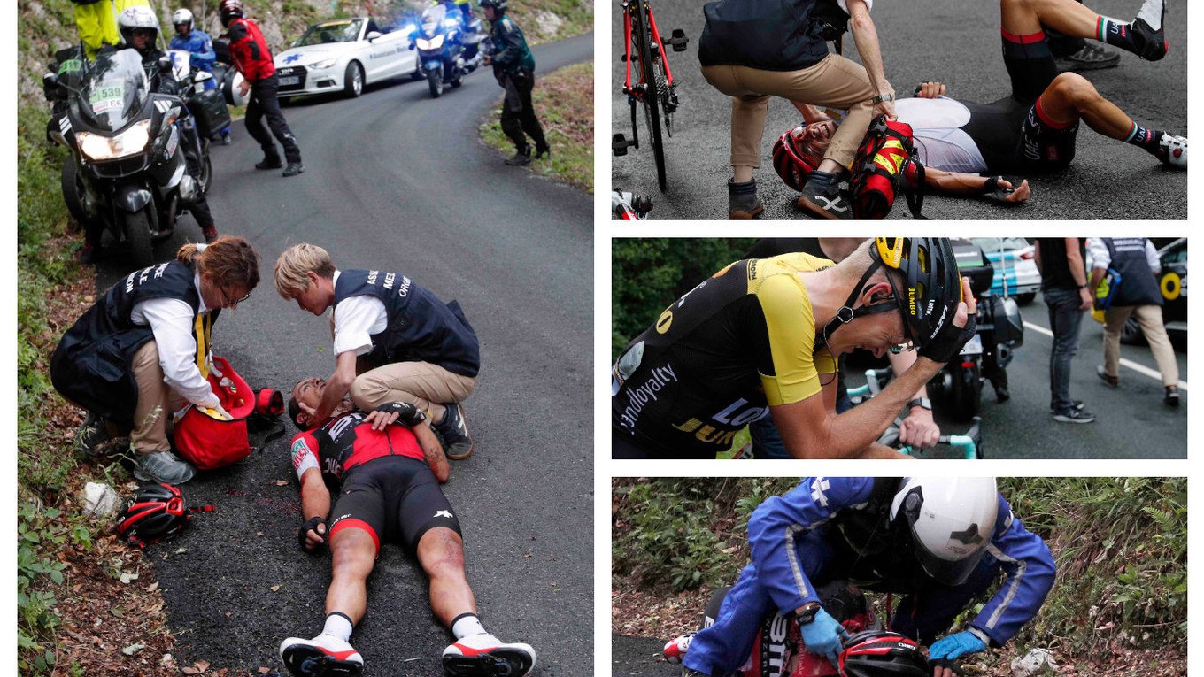 Deviata etapa Tour de France 2017 bola osudná hneď niekoľkým cyklistom.