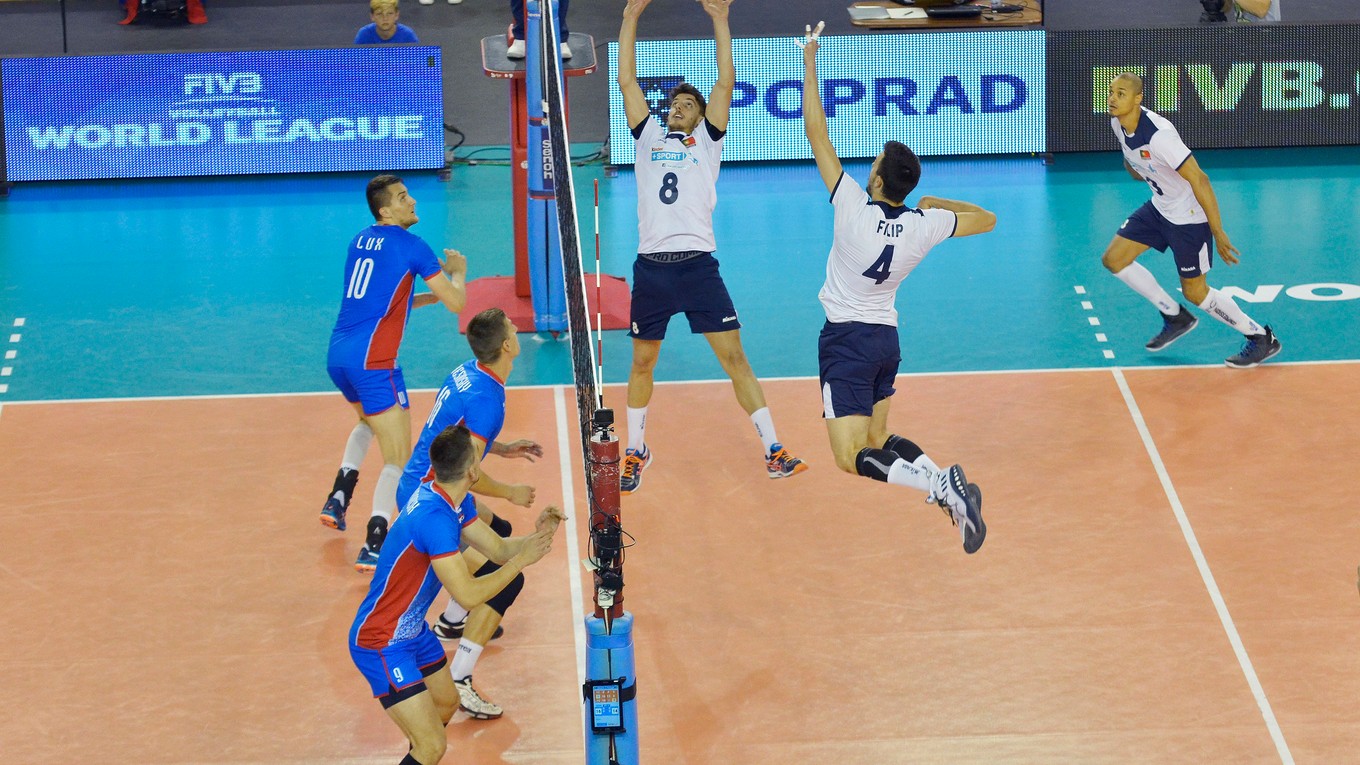 Slováci v úvodnom zápase nestačili na Belgičanov, ilustračná snímka.